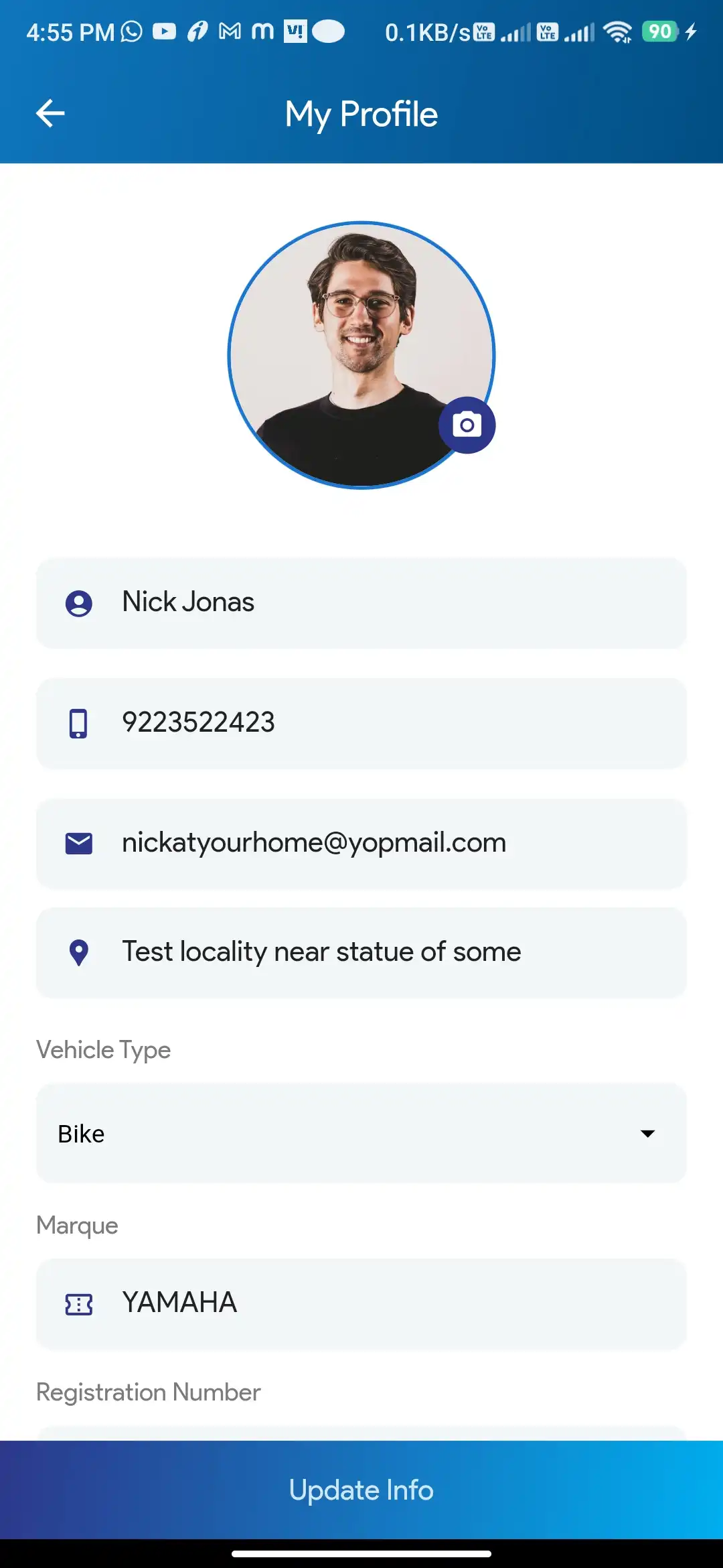 Pharmacy Ordering — delivery — Wallet