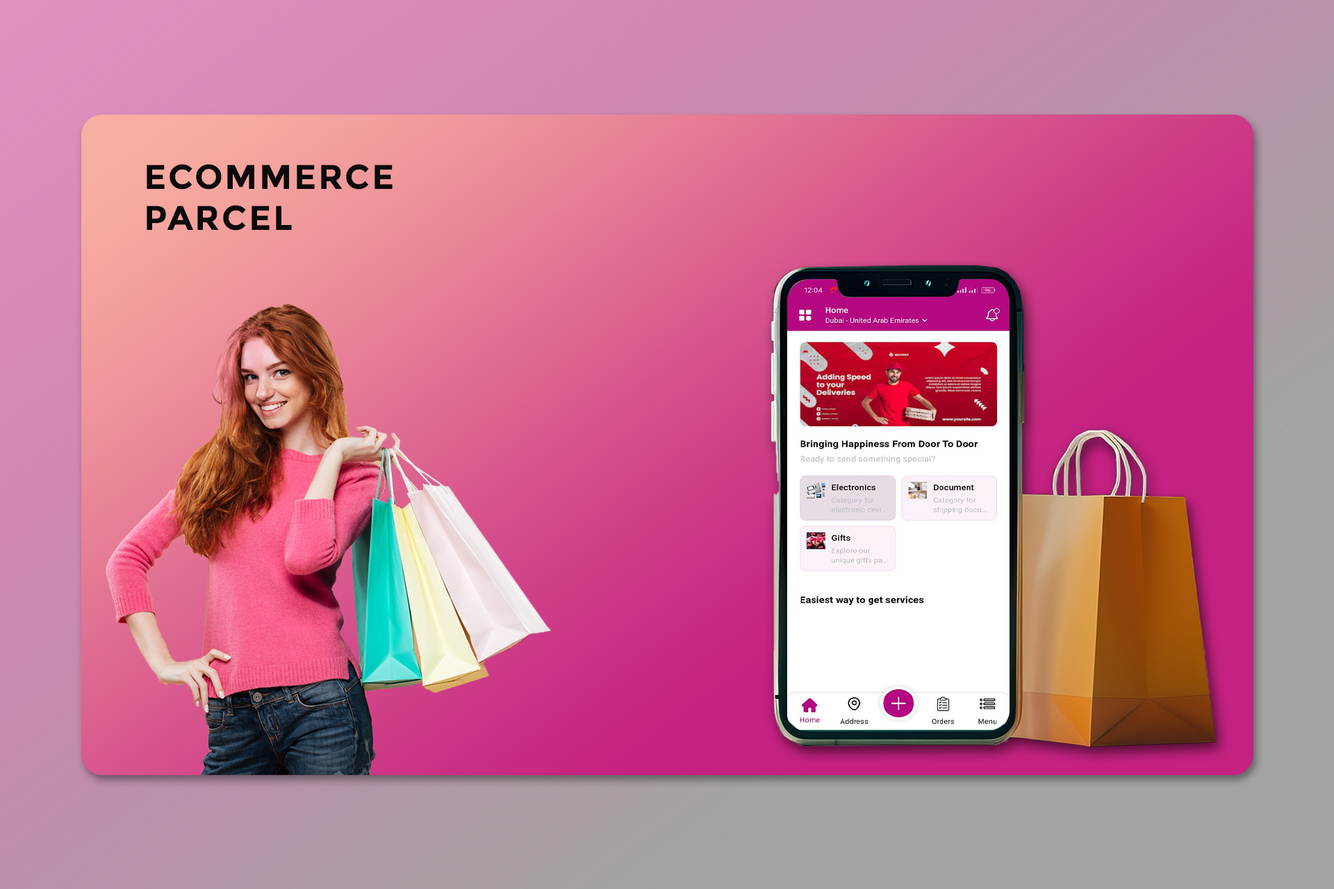 online parcel delivery