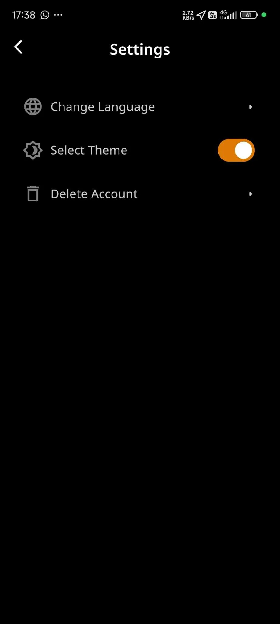 Taxi App — Driver App — Dark Theme