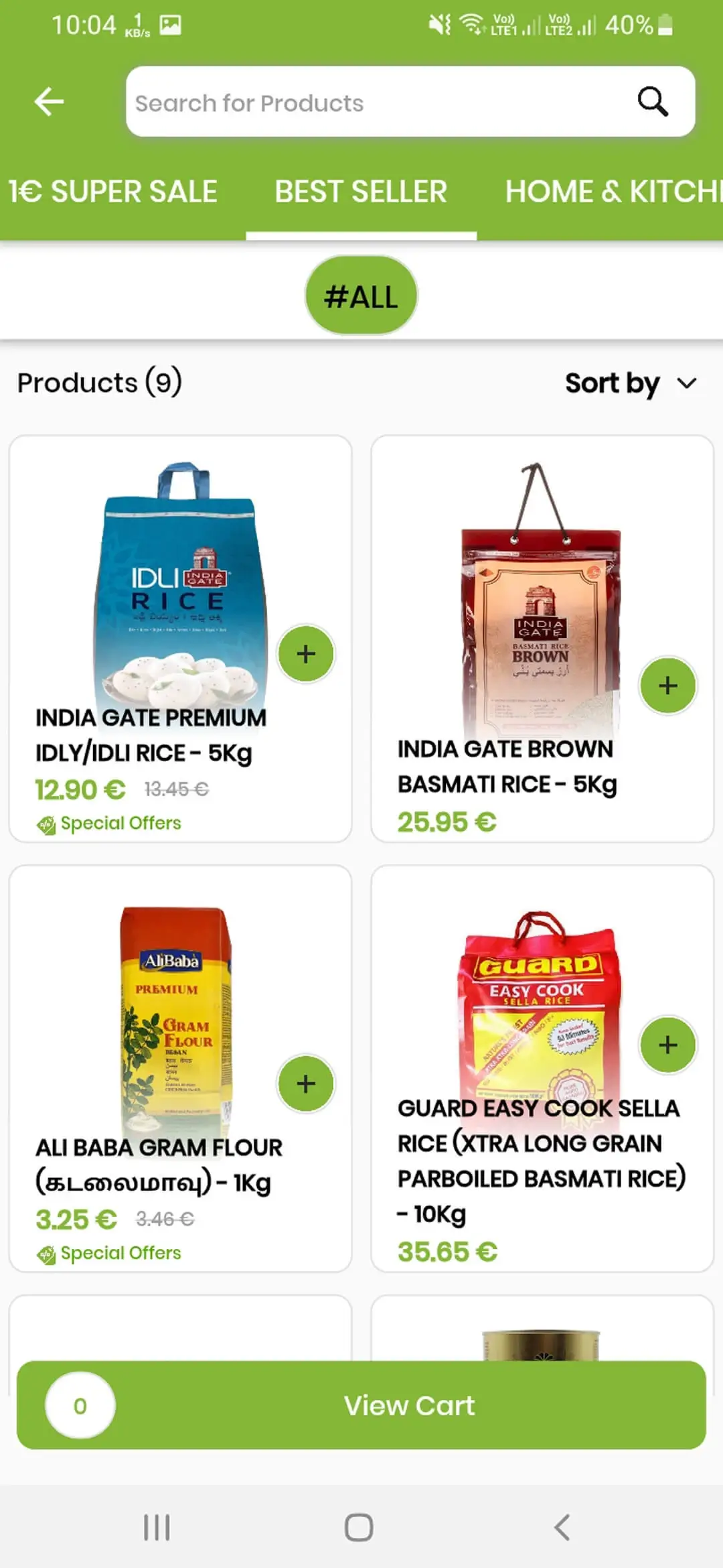 FreshCart user — Best Seller