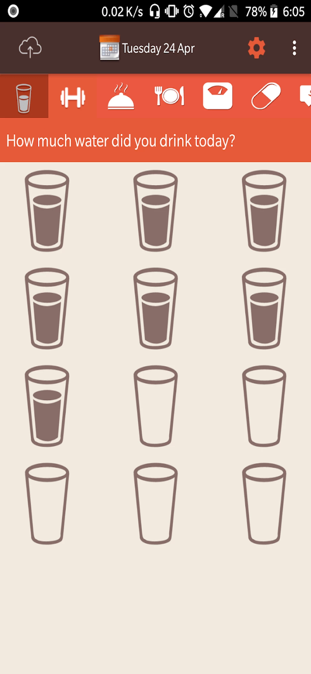 Diet App app — Water Drink Today