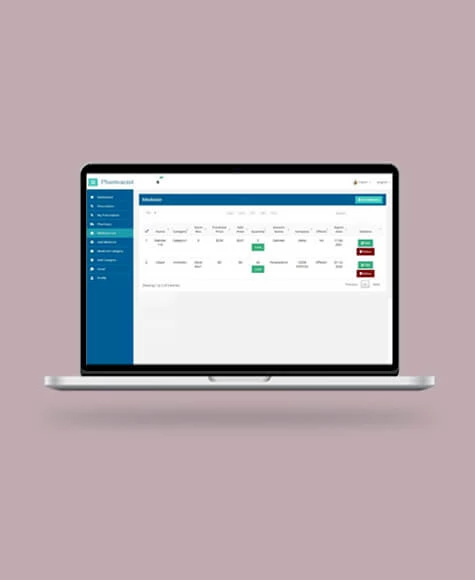 Upcoming visits and history