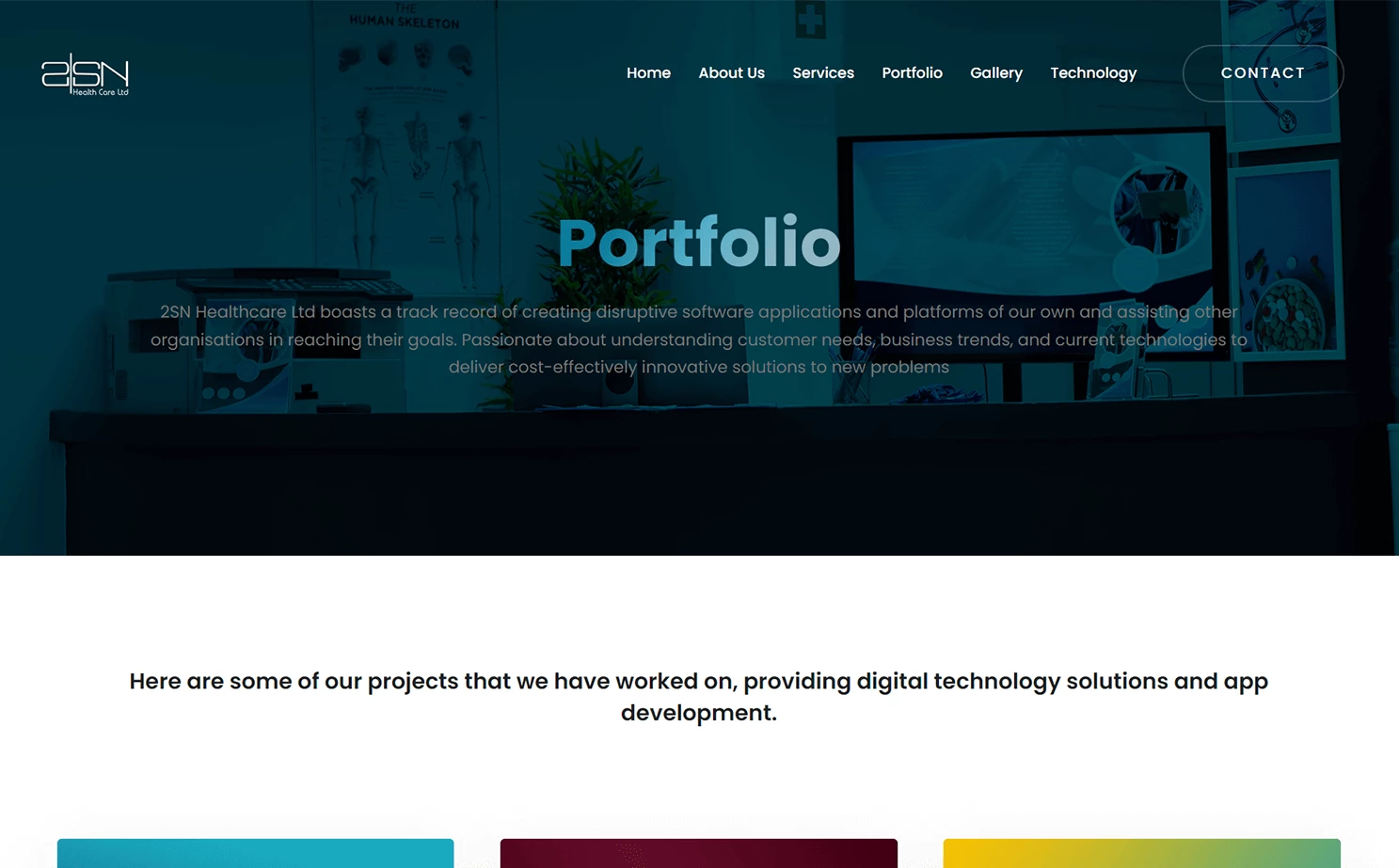 Doctor Personal Presentation app — Portfolio