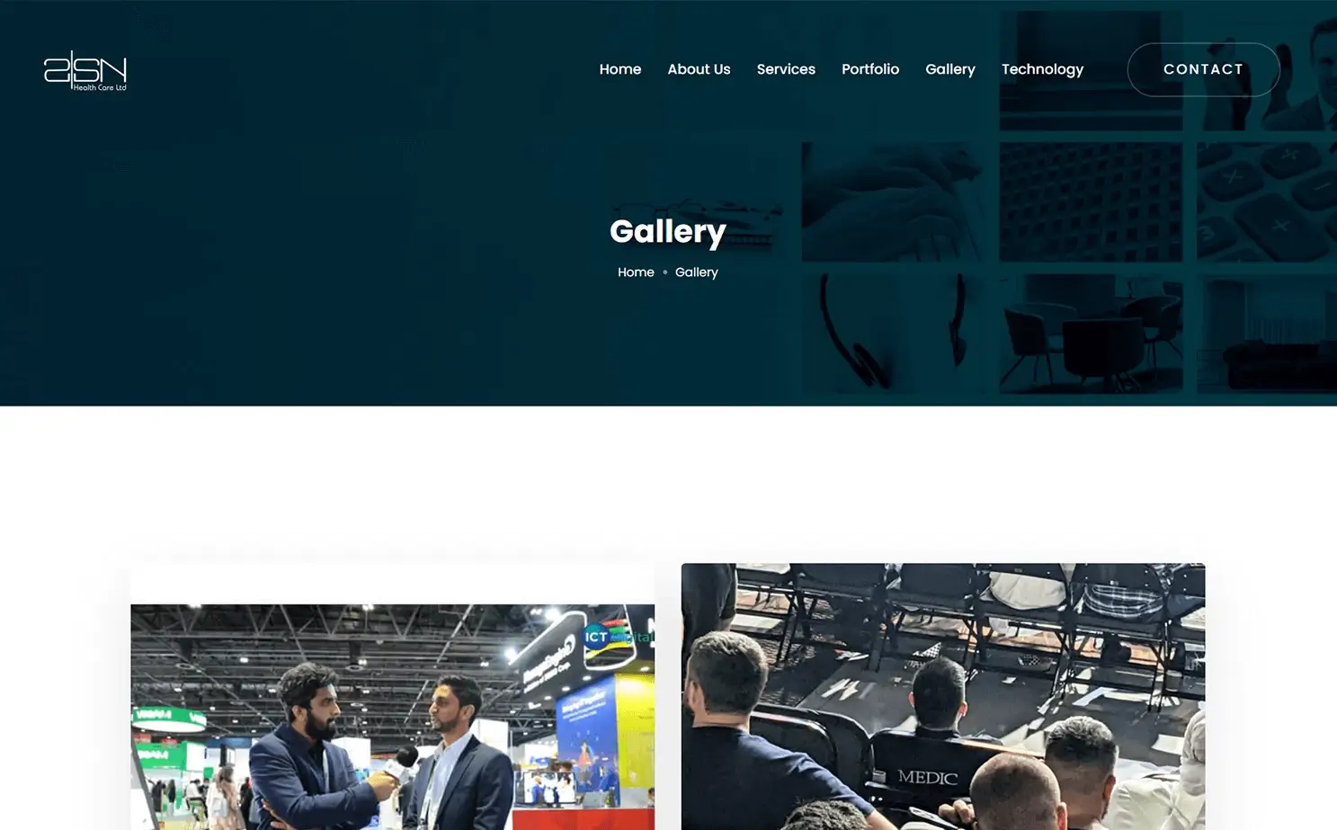 Doctor Personal Presentation app — Gallery