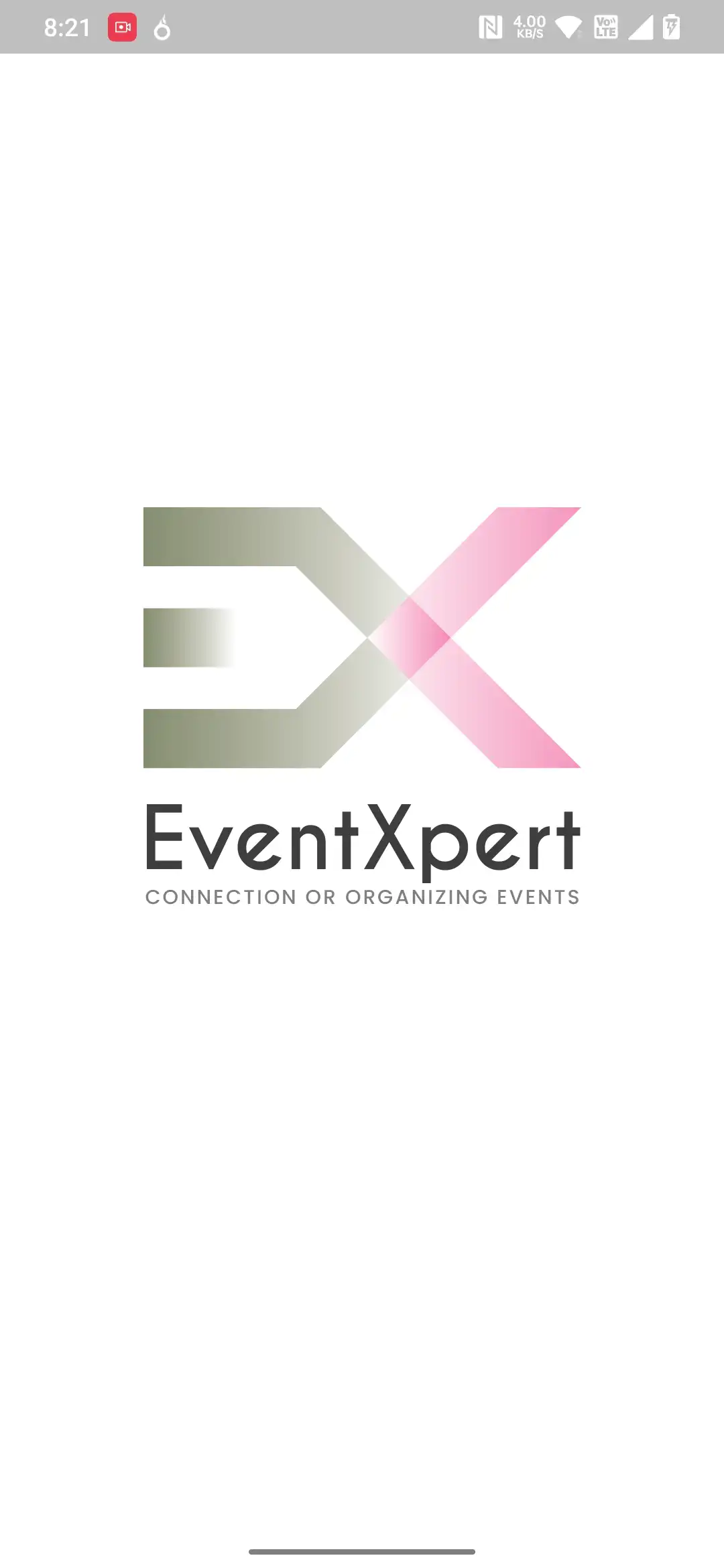 Customers App — Splash Screen