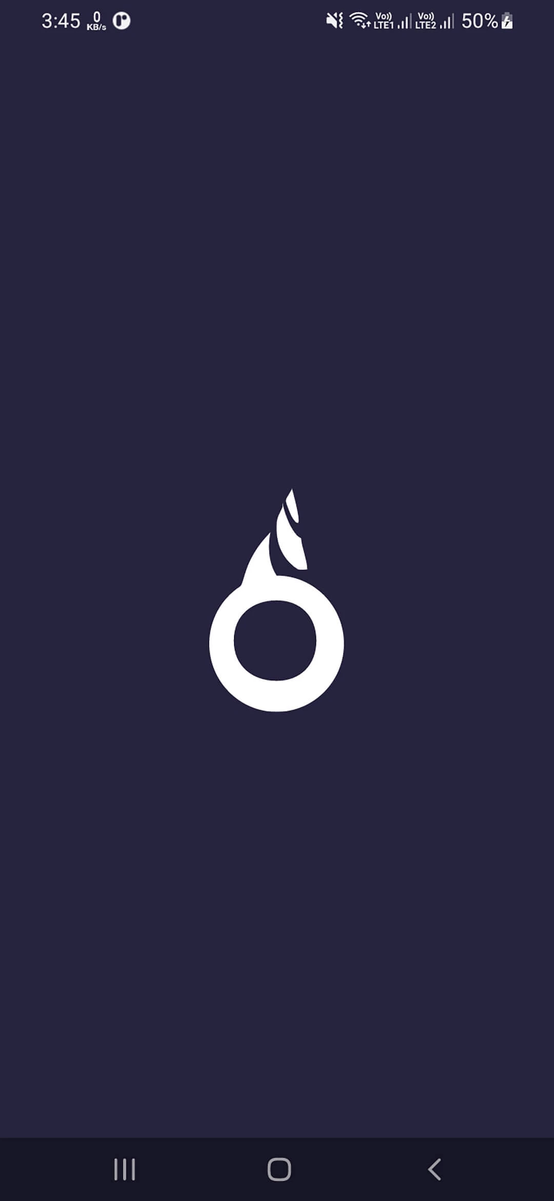 Event Management System app — Splash Screen