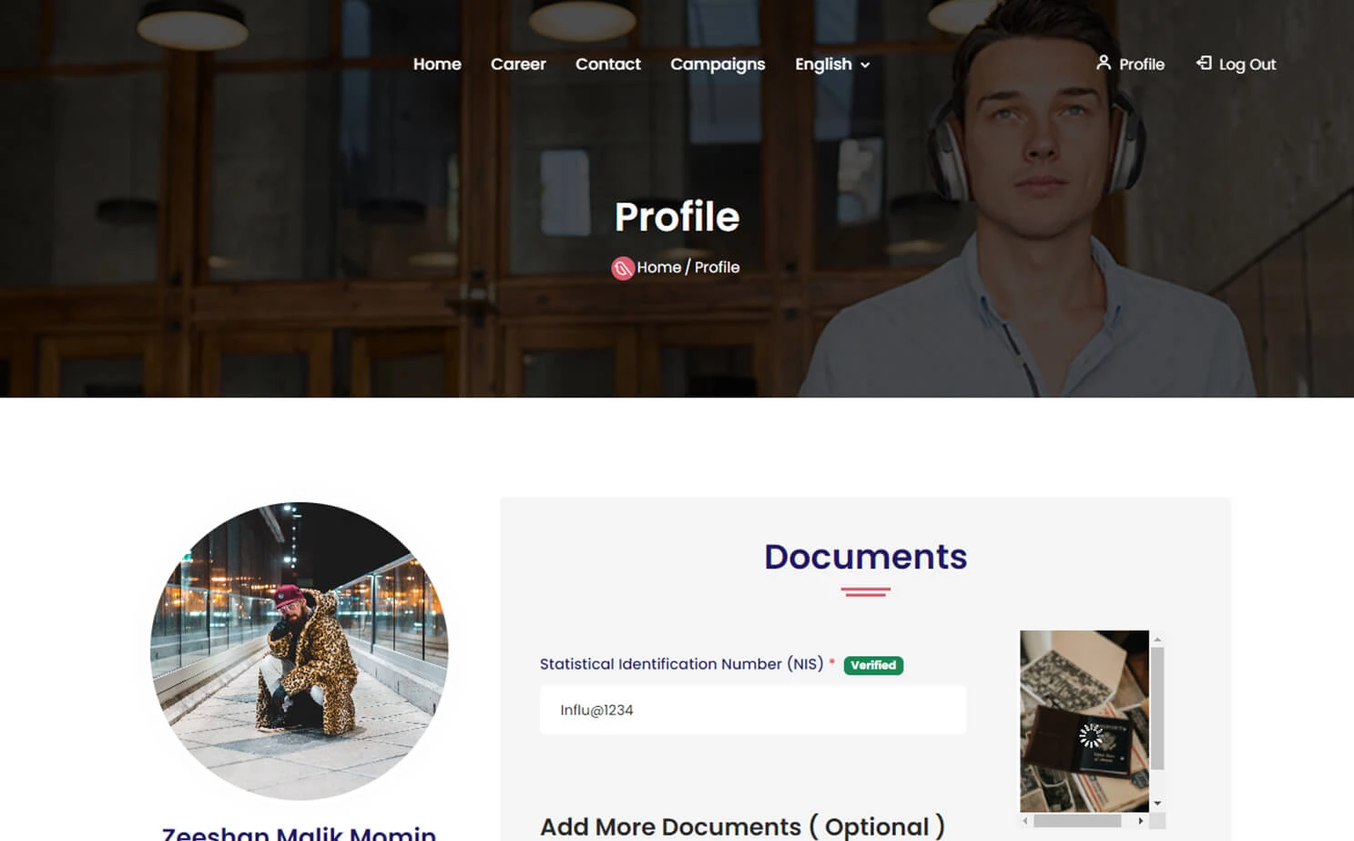 Influencer Marketplace — influencer — Documents