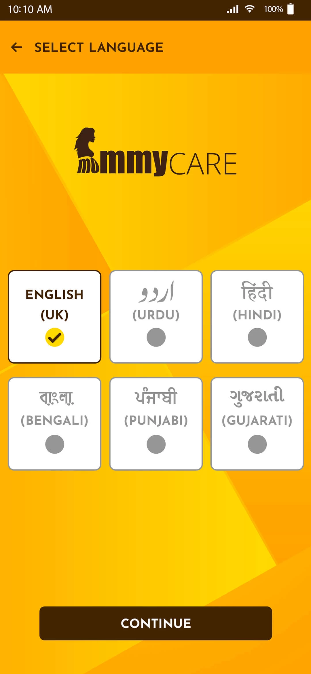 Pregnancy Management App app — Multilingual
