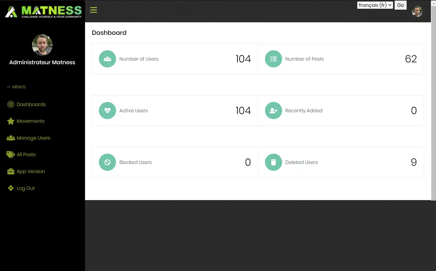 Service Providers — Dashboard