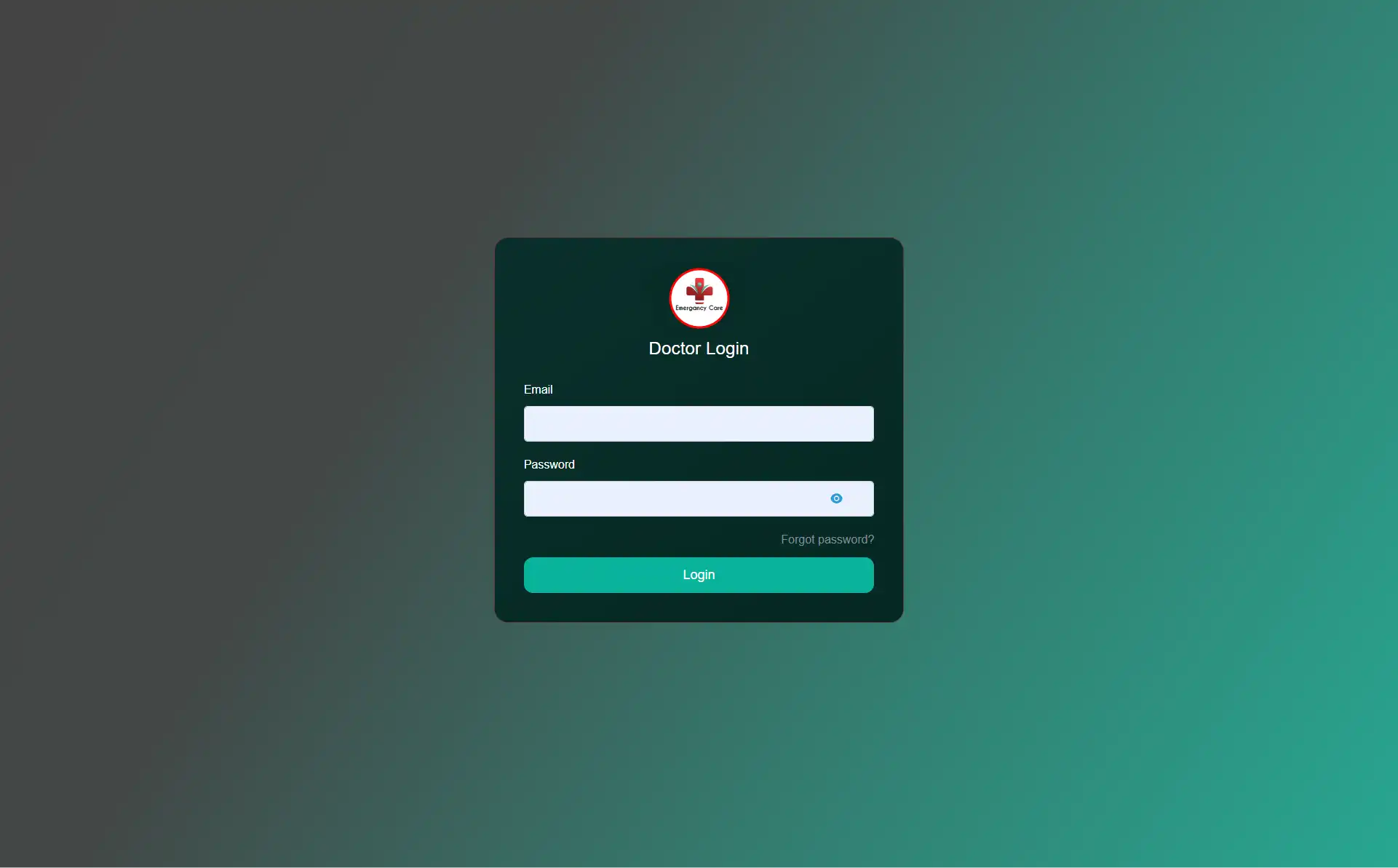 Health Care Center — Login