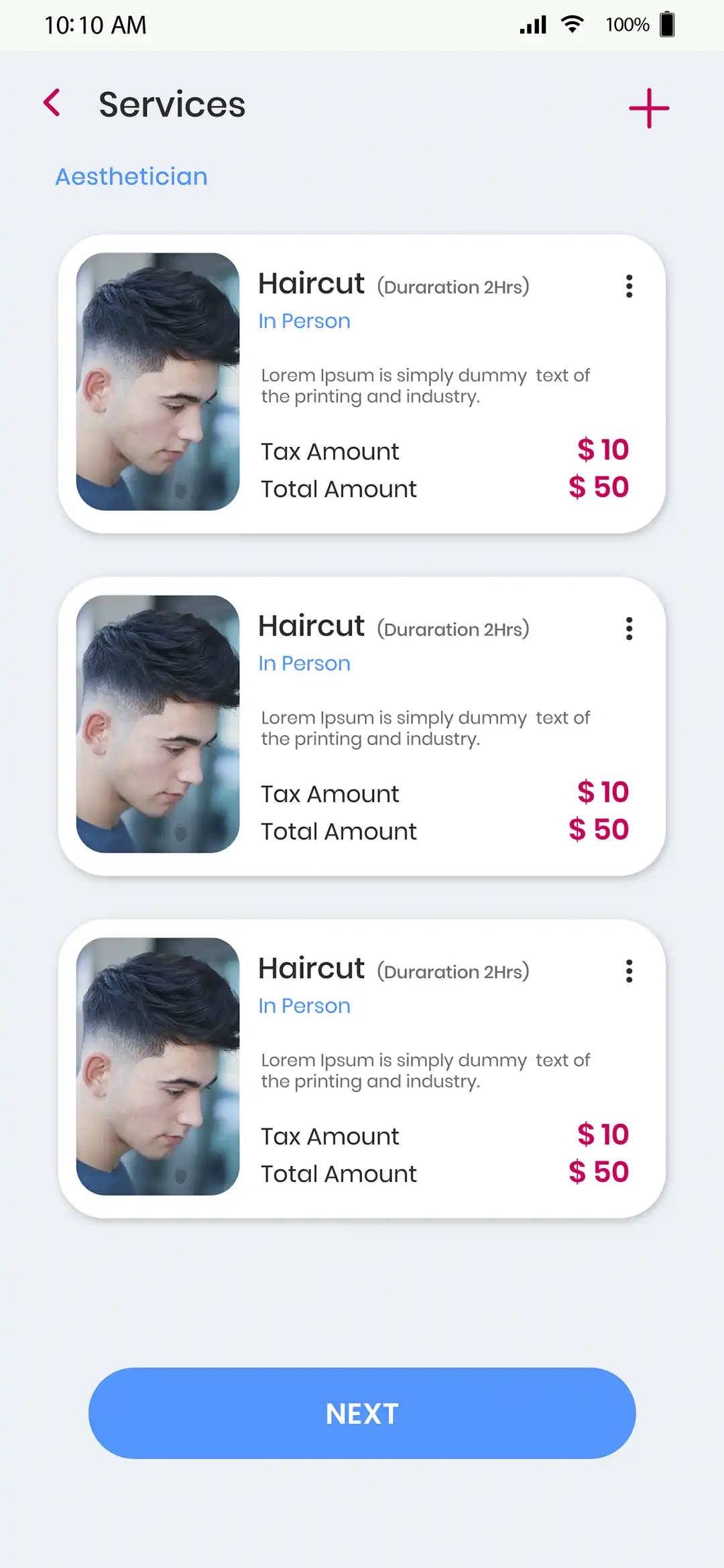 Market Place — service provider — Add Services